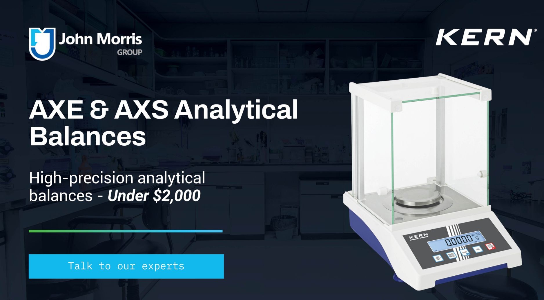 Precision Meets Value: KERN AXE & AXS Analytical Balances Under $2,000